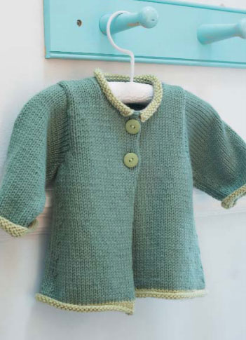 Gwen Baby Jacket Free Knitting Pattern