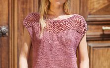 Katia Summer Top Free Knitting Pattern
