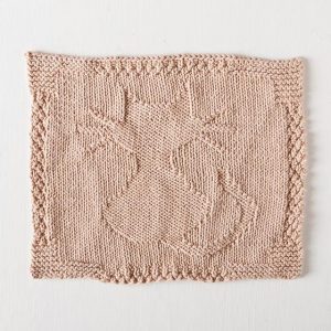 Kitten Kaboodle Dishcloth Free Knitting Pattern