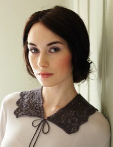 Lace Collar Free Knitting Pattern