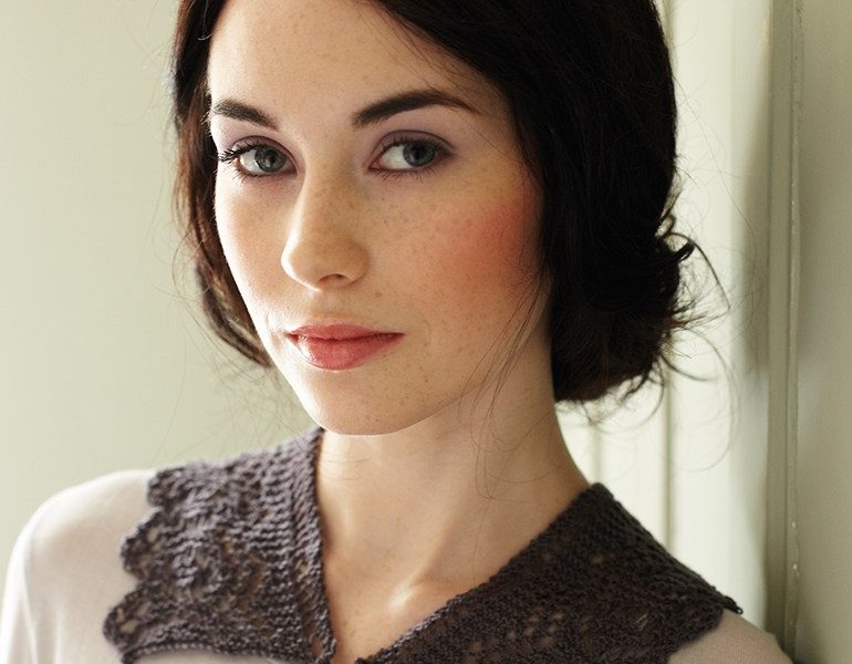 Lace Collar Free Knitting Pattern