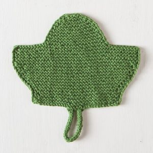 Leaf Dishcloth Free Knitting Pattern