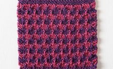 Mixed Berry Dishcloth Free Knitting Pattern