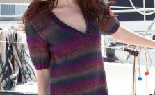 Monique’s Tunic Free Knitting Pattern for Women