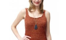 Patons Tank Top Knitting Pattern Free