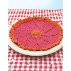 Posy Dishcloth Free Knitting Pattern