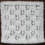 SNOWFALL One Ounce Dishcloth Free Knitting Pattern