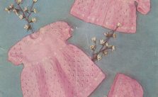 Sirdar 1950’s Pram Set Free Vintage Baby Knitting Pattern