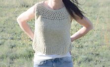 Summer vacation knit top pattern