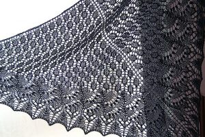 Swallowtail Shawl Free Knitting Pattern