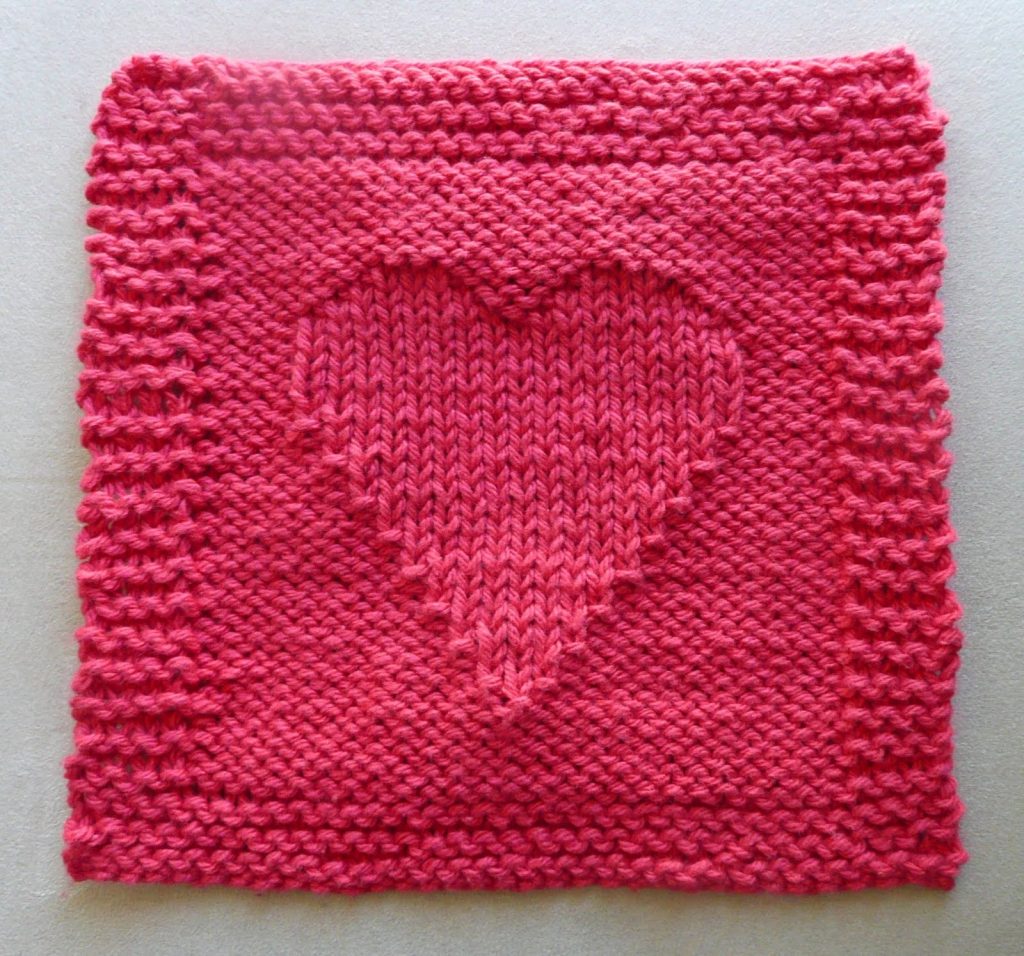 Free knit purl dishcloth knitting patterns Patterns ...