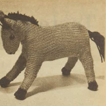 Vintage Horse Free Knitting Pattern