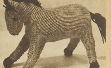Vintage Horse Free Knitting Pattern