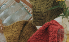 Three Knit Purl Dishcloth Free Knitting Pattern