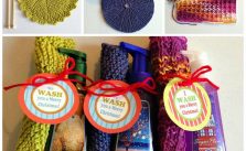 Trio of Dishcloths Free Knitting Patterns