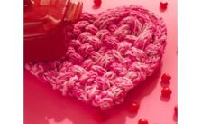 True Love Trivet Heat with Cables Free Knitting Pattern