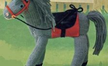 Vintage Horse Toy Knitting Pattern Free