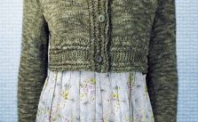 Women’s Crop Cardigan Free Knitting Pattern