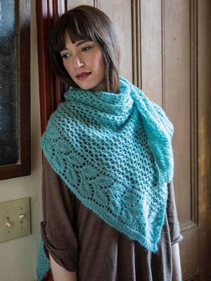 free lace shawl pattern knitting