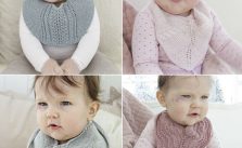 4 Free Knit Baby Bib Patterns