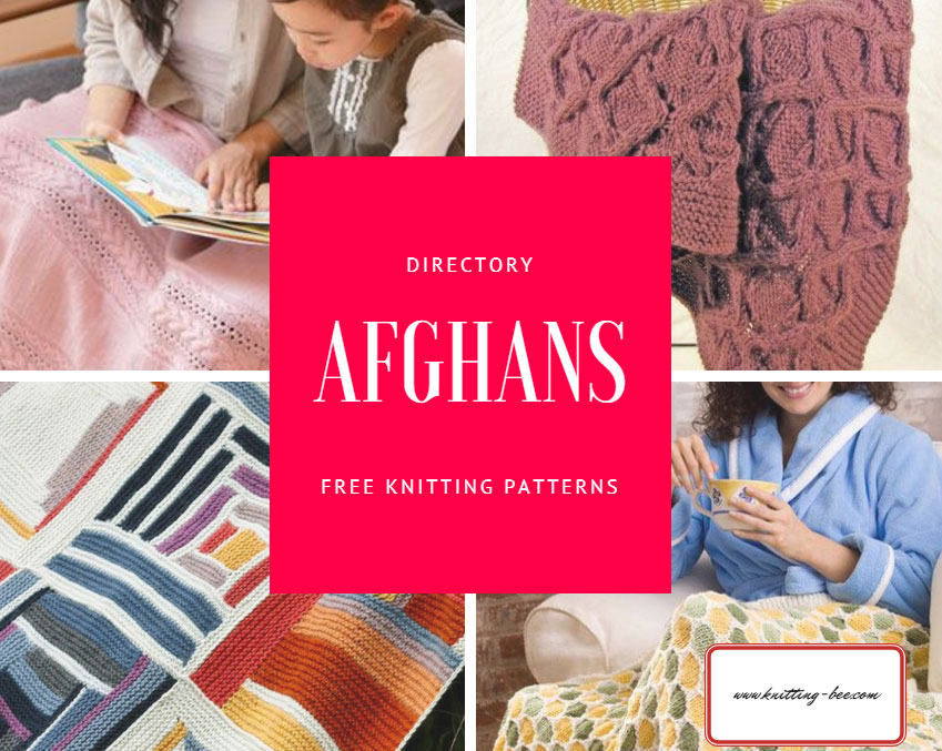 Free afghan knitting directory www.knitting-bee.com