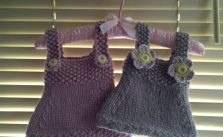 Babygirl Dress Free Knitting Pattern