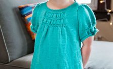 Bilby Free Baby Dress Knitting Pattern