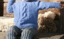 Boys Winter Nap Sweater Free Knitting Pattern