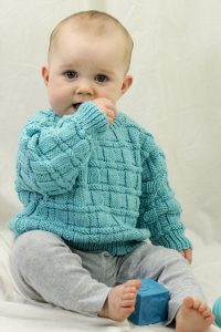 Daniel's Pullover Free Baby Knitting Pattern