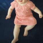 Eli Baby dress free knitting pattern