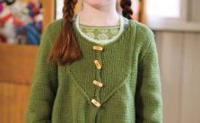 Ferris Girls Cardigan Free Knitting Pattern