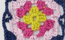 Granny Square Variation Free Crochet Pattern