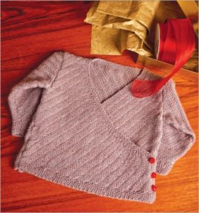 Herringbone Baby Sweater