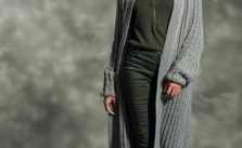 Knit an ankle-length cardigan