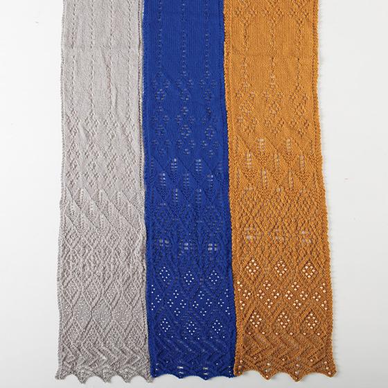 Learn to Knit Lace Scarf Free Pattern