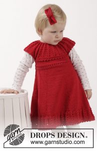 Free Knit Baby Dresses