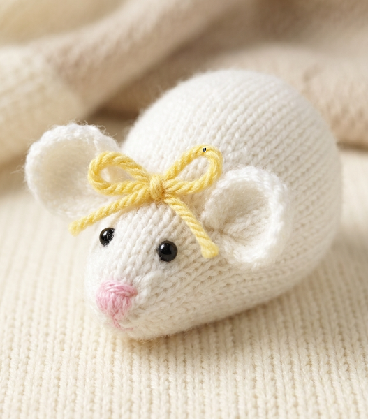 Little Mouse Free Knitting Pattern