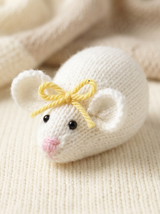 Little Mouse Free Knitting Pattern