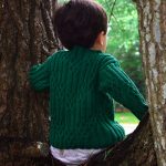 Sherwood Cabled Children's Sweater Free Knitting Pattern