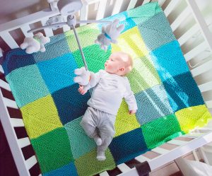 Super Must-have Crib Blanket Free Knitting Pattern