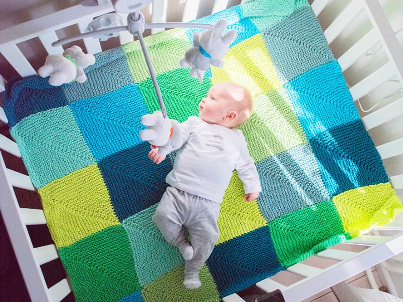 Super Must-have Crib Blanket Free Knitting Pattern