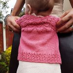 The Gift Free Lace Baby Cardigan Knitting Pattern