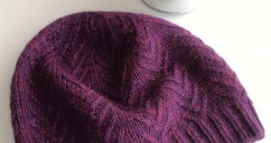 Twiggy Free Hat Knitting Pattern