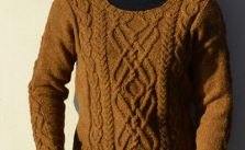 Parhelion Sweater Free Aran Knitting Pattern