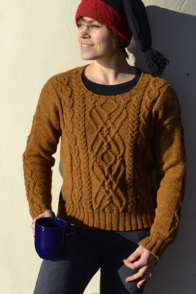 Parhelion Sweater Free Aran Knitting Pattern