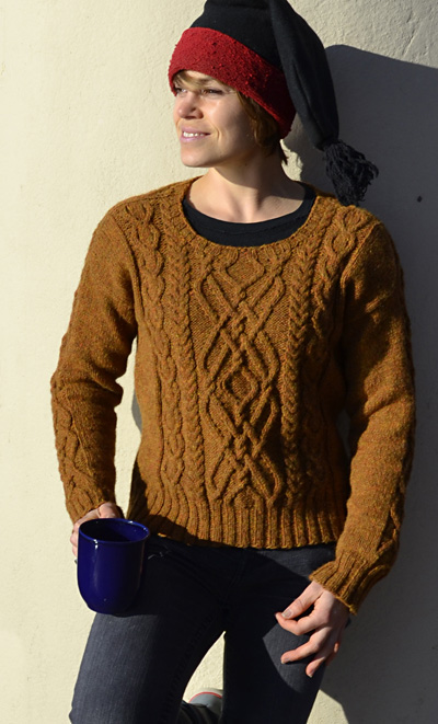Parhelion Sweater Free Aran Knitting Pattern