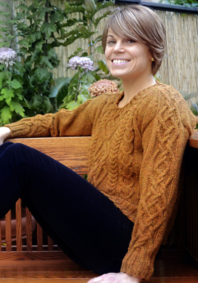 Parhelion Sweater Free Aran Knitting Pattern