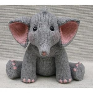 Baby Elephant knitting pattern