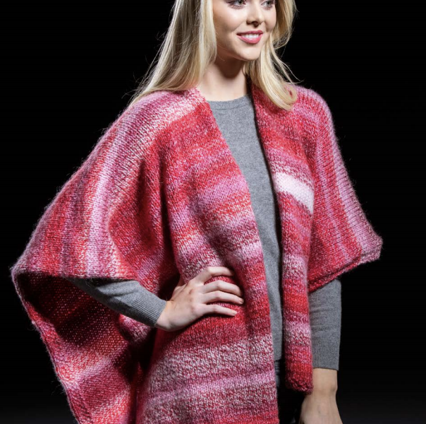 Berry Mouse Wrap Free Knitting Pattern Download