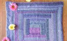 Box of Blocks Baby Blanket Free Easy Knit Pattern